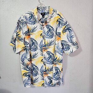 VTG HARBOR BAY HAWAIIAN CASUAL COTTON MENS SHIRT SIZE 3 XL